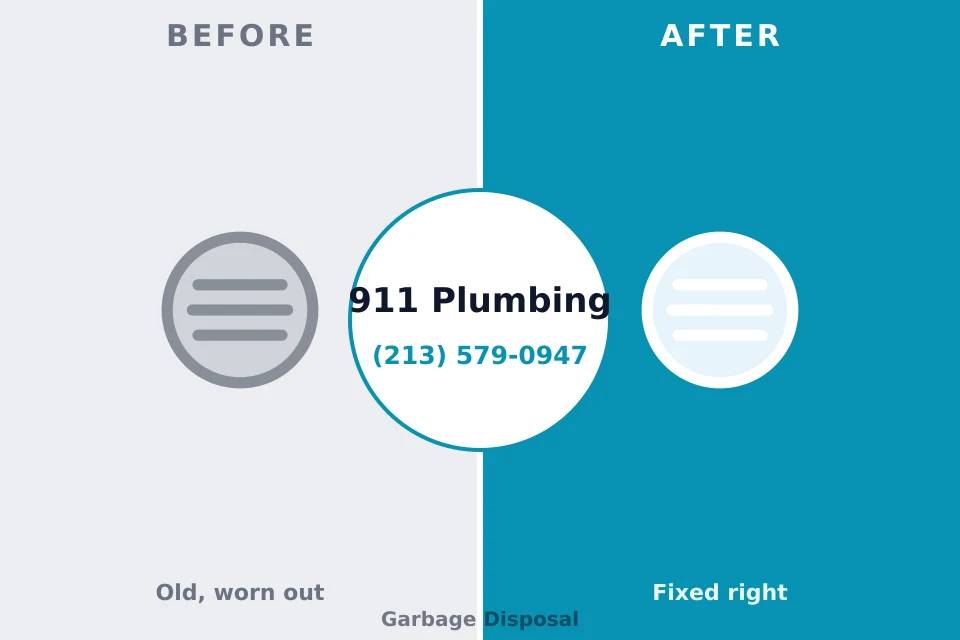 Before and after: plumbing repair Great Notch, NJ